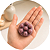 1 Unidade - Mini sabonetinho massageador botânico de Lavanda Francesa 45g - Imagem 2