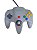 CONTROLE NINTENDO 64 CINZA - USADO - Imagem 1