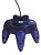 CONTROLE NINTENDO 64 ROXO UVA TRANSLÚCIDO - USADO - Imagem 4