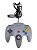 CONTROLE NINTENDO 64 - CINZA - USADO - Imagem 1