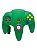 CONTROLE NINTENDO 64: VERDE - USADO - Imagem 1