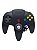 CONTROLE NINTENDO 64: CINZA CHUMBO - USADO - Imagem 1