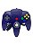 CONSOLE NINTENDO 64 EDIÇÃO: UVA - C/ DETALHES/ CABO AV PARALELO - USADO - Imagem 5