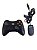 CONTROLE SEM FIO XBOX 360 + RECEPTOR WIRELESS MICROSOFT P/ PC - USADO - Imagem 1