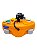 CONTROLE NINTENDO GAMECUBE LARANJA (SPICE ORANGE) - USADO - Imagem 3