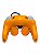 CONTROLE NINTENDO GAMECUBE LARANJA (SPICE ORANGE) - USADO - Imagem 5