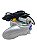 CONTROLE NINTENDO GAMECUBE - PRATA - C/ DETALHES - USADO - Imagem 2