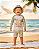 Conjunto Infantil Masculino Linha Praia c/ chapeu UV50 15289 - Imagem 1