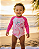 Macacão Bebê Feminino Curto Linha Praia UV50 Lebhua 15280 - Imagem 1