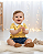 Conjunto Bebê Masculino Curto Polo ShortsJeans Paraiso 15444 - Imagem 1