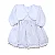 Vestido Bebê Batizado bordado perolas Bolero Pelo 064 - Imagem 2