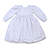 Vestido Bebê Batizado Tule com Pérolas Manga Longa 129 - Imagem 2