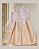 Vestido em Chiffon estampado  com Bolero de pelo Paraiso 14889 - Imagem 3