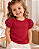 Blusa Infantil Feminina em Cotton com Mangas Bordadas 11554 - Imagem 1