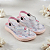 Chinelo de Dedo Bebê Feminino Elástico Traseiro KBaby 21027 - Imagem 1