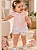Conjunto Bebê Feminino Body e Shorts Letut 16596 - Imagem 1