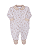 Macacão Bebê Feminino Longo Plush Estampado Bordado - Imagem 1