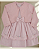 Vestido Bebê Regata com Bordado Bolero Suedine Paraiso 17848 - Imagem 1
