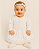 Vestido Bebê Batizado Tricoline Renda Bolero Paraiso 17857 - Imagem 1