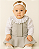 Vestido Bebê Malha Roma Body MLonga Bordado Paraiso 17859 - Imagem 1