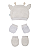 Kit Presente Bebê – Touca, Sapatinhos e Luvas - Letut 17383 - Imagem 2
