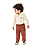Conjunto Bebê Masculino Body Polo e Calça –  Conforto 11708 - Imagem 1