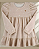 Vestido Bebê Jacquard Metalizado com Babado TJ 11854 - Imagem 2