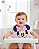 Babador Disney Plastificado com Velcro 100% algodão 8476 - Imagem 1