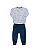 Conjunto Bebê Masculino Longo Casaco e Calça Letut 17331 - Imagem 1