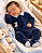 Macacão Bebê Masculino Longo Plush com Zíper Letut 17266 - Imagem 1