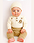 Conjunto Bebê Masculino Body, Calça algodão Baby Fluffy 5034 - Imagem 1