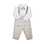 Conjunto Batizado Bebê Masculino - Suspensório e Gravata 021 - Imagem 2