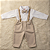 Conjunto Batizado Bebê Masculino - Suspensório e Gravata 021 - Imagem 2