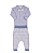 Conjunto Bebê Masculino Longo Plush Gravata Paraíso 14609 - Imagem 2