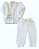 Conjunto Bebê Trico Fio Artesanal Linha Encanto FL - Imagem 4