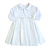 Vestido Bebê Batizado com Pérolas e Bolero FL000 - Imagem 2
