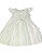 Vestido Bebê Feminino com Strass Faixa e Calcinha 204 - Imagem 2