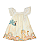 Vestido Bebê Feminino em malha Soft Estampado Kaiani 11422 - Imagem 2