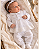 Conjunto Bebê Feminino Batizado Paraíso 18627 - Imagem 1