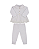 Conjunto Bebê Feminino Longo Body/Blusa Calça Paraíso 18627 - Imagem 2