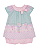 Macacão Curto Bebê Feminino Vestido c/ Shorts Paraíso 18684 - Imagem 2