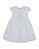 Vestido Bebê Feminino Batizado Tricoline Paraíso 18696 - Imagem 3