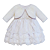 Vestido Bebê Batizado bordado perolas, tule e Bolero Pelo 88 - Imagem 2