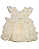 Vestido Bebê armação tule Renda e Pérolas Off White 204279 - Imagem 3