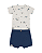 Conjunto Bebê Masculino Curto de Body e Shorts Letut 18221 - Imagem 2
