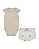 Conjunto Bebê Feminino Curto de Body e Shorts Letut 18232 - Imagem 3