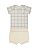 Conjunto Bebê Masculino Curto de Body e Shorts Letut 18243 - Imagem 2