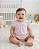Macacão Bebê Feminino Curto com Babadinhos Laço Letut 18253 - Imagem 1