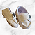 Mocassim Bebê Masculino Sintetico com Velcro Keto Baby 25027 - Imagem 2