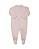Macacão Bebê Feminino Longo Suedine e Canelado Paraíso 19058 - Imagem 3